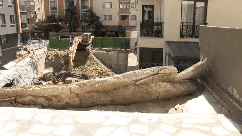 Kağıthane balkon çökmesi