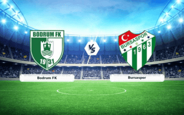 Bodrum FK Bursaspor maç