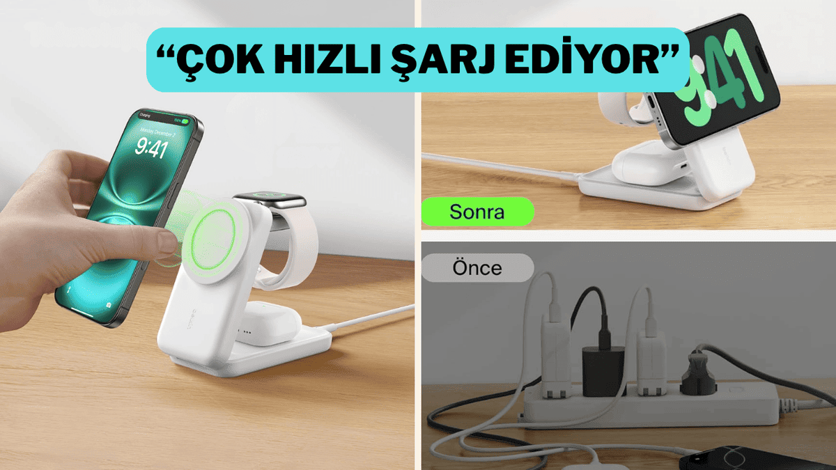UltraCharge 3’ü 1 Arada Şarj